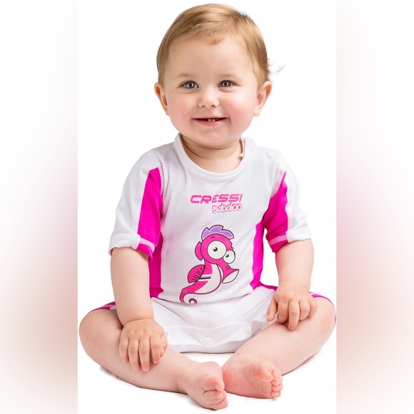 Cressi Rash Guard Bambina – Stella Marina – Protezione UV Taglia XS (2T-3T) – Multicolore